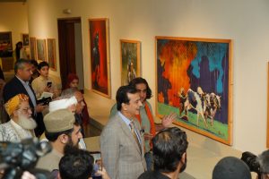 Painting exhibition at PNCA celebrates sufism, Punjab's cultural heritage