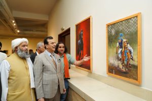 Painting exhibition at PNCA celebrates sufism, Punjab's cultural heritage