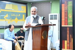 Zawiya, Akhuwat Foundation host launch of Dr Amjad Saqib's book Moloo Musalli at PAL