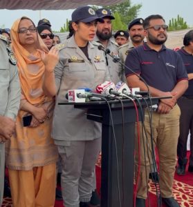 ITP holds road safety walk to promote traffic law awareness in Islamabad