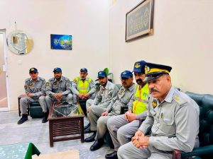 SP Traffic Majid briefs officers, stresses safe travel, strict law enforcement