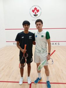 Pakistan juniors storm into Round of 64 at World Squash Championships