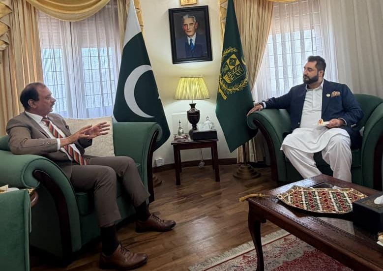 Shaheryar Memon, Pakistan envoy agree to expand Youth Cooperation, boost trade with Sri Lanka