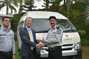 Japan-funded 4-year project ends as FIA receives equipment for 21 border points, 3 transport vans