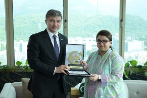 Shaza lauds Kazakhstan envoy’s role in strengthening Pakistan-Kazakhstan tech ties