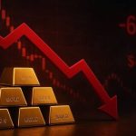 Gold price decline