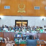 Hon'ble Chief Justice of Pakistan and Hon'ble Judges of the Supreme Court, in a group photo with children on the occasion of the 79th Independence Day of Pakistan at the Supreme Court of Pakistan