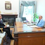 Chairman NDMA Lt. General Inam Haider Malik called on Prime Minister Muhammad Shehbaz Sharif