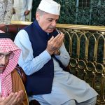 Prime Minister Muhammad Shehbaz Sharif visited Rauda e Rasool (SAW) in Masjid e Nabvi