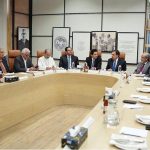 Federal Minister for Petroleum Ali Pervaiz Malik in meeting with the leadership of the Overseas Investors Chamber of Commerce and Industry (OICCI)