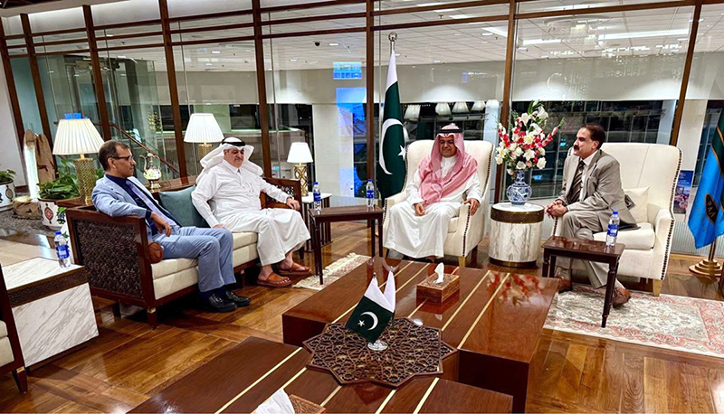 Saudi Business Delegation, Led by Prince Mansour bin Mohammad Al Saud, Visits Special Investment Facilitation Council (SIFC) to Explore Investment Opportunities