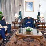 President Asif Ali Zardari meeting Chief Minister Balochistan Mir Sarfraz Bugti at Aiwan-e-Sadr. PPP Women's Wing President Ms. Faryal Talpur and former Balochistan Minister Mir Ali Hassan Zehri also present