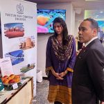 High Commissioner H.E. Rabia Shafiq and Singapore's Minister of State for Foreign Affairs Mr. Zhulkarnain Abdul Rahim visit the stall showcasing Pakistan's world-renowned mangoes, including the renowned Chaunsa and Sensation varieties, at the Mango Festival