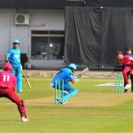 Players in action during the National Champions Cup 2026–27 match between Pakistan Whites and Pakistan Gold at Multan Cricket Stadium