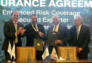 Federal Minister for Finance and Revenue, Senator Muhammad Aurangzeb witnessing the signing ceremony of ICIEC Reinsurance Agreement organized under the aegis of the Export-Import Bank of Pakistan (EXIM Bank).