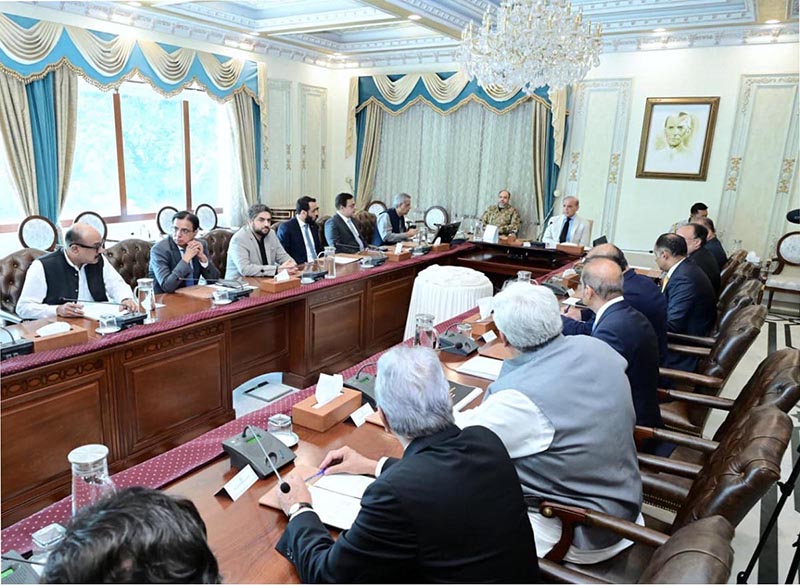 Prime Minister Muhammad Shehbaz Sharif chairs a review meeting regarding FBR reforms