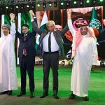 Sindh Governor Syed Muhammad Nehal Hashmi is expressing solidarity with the Consul Generals of Saudi Arabia, Turkey and Oman at a grand ceremony held at the Governor House to mark Pakistan's Independence Day