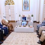 Ambassador of the Kingdom of Saudi Arabia to Pakistan, Nawaf bin Said Al-Malki pays a farewell call on Prime Minister Muhammad Shehbaz Sharif