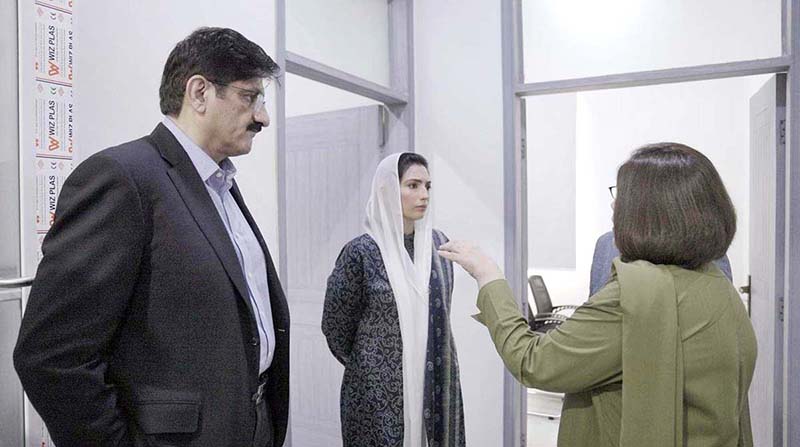 First Lady Bibi Asifa Bhutto Zardari MNA and Sindh Chief Minister Syed Murad Ali Shah visit during the inauguration the state-of-the-art residential facility at the Centre for Autism Rehabilitation & Training (C-ARTS) in Korangi