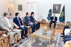 Chief Minister Sindh Syed Murad Ali Shah calls on Prime Minister Muhammad Shehbaz Sharif.