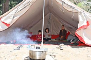 Houses and infrastructure in the ‘Dalan’ area of Naltar Valley have collapsed or sustained severe damage due to recent flash floods, while affected residents await government assistance.