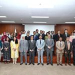 A 23-member delegation of Group No. 10 of the 54th Common Training Programme of the Civil Services Academy, Lahore, visiting Islamabad as part of a study tour, visited the Federal Constitutional Court of Pakistan