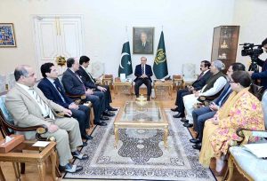 Chief Minister Sindh Syed Murad Ali Shah calls on Prime Minister Muhammad Shehbaz Sharif.