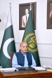 Prime Minister Muhammad Shehbaz Sharif chairs a meeting regarding recent monsoon rains and reviews progress of relief and rehabilitation activities
