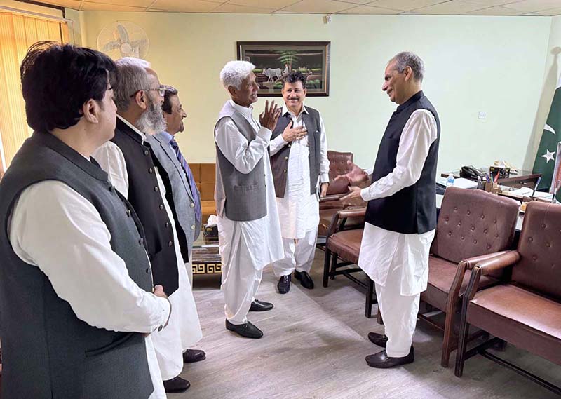 Federal Ombudsman of Pakistan Naveed Kamran Baloch visit at Wafaqi Mohtasib Secretariat (WMS) regional office.