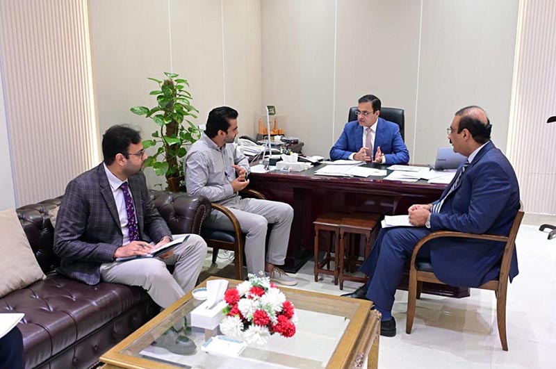 Federal Minister for Economic Affairs Ahad Cheema chairs a meeting on Drug Pricing in federal capital