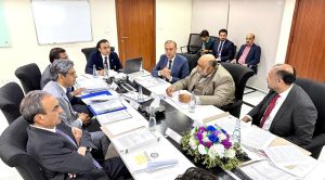 Minister of State and Chairman Pakistan Virtual Assets Regulatory Authority, Bilal Bin Saqib chairing third authority's meeting.