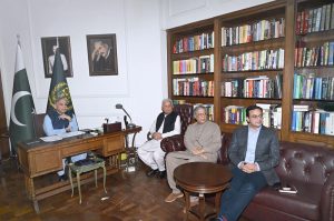 Prime Minister Muhammad Shehbaz Sharif chairs a review meeting regarding reforms in the agriculture sector