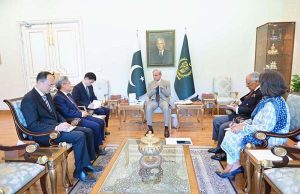 Ambassador of People's Republic of China to Pakistan H.E. Jiang Zaidong calls on Prime Minister Muhammad Shehbaz Sharif.