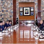 Sindh Chief Minister Syed Murad Ali Shah meets Federal Minister for IT and Telecommunications Shaza Fatima Khawaja at the Chief Minister House to discuss matters related to information technology, digital connectivity and telecommunications