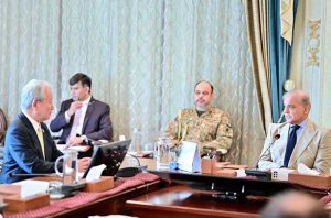 A delegation led by President of Japan International Cooperation Agency (JICA) Dr. Tanaka Akihiko called on Prime Minister Muhammad Shehbaz Sharif.