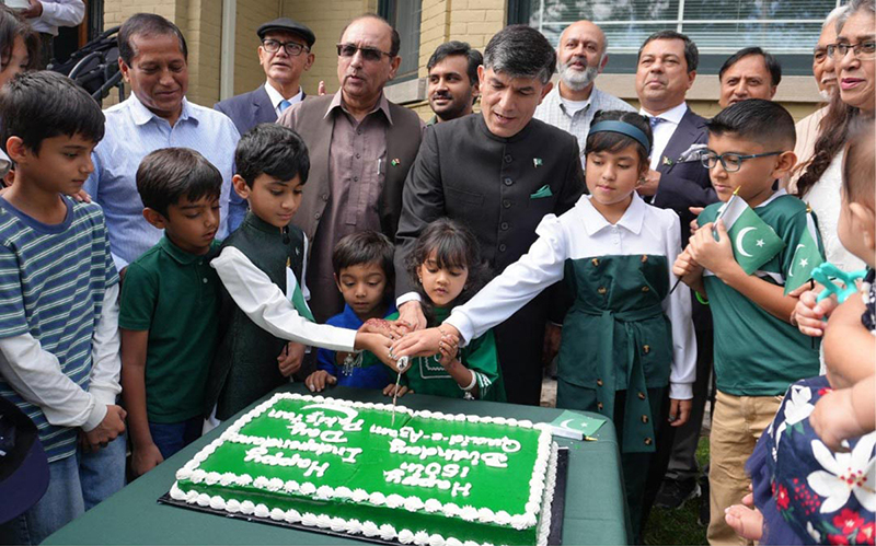 Pakistan Independence Day celebrated at Pakistan High Commission