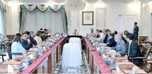 Prime Minister Muhammad Shehbaz Sharif chairs a progress review meeting on the implementation roadmap of National Youth Employment Policy