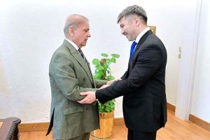 Ambassador of Republic of Kazakhstan to Pakistan Yerzhan Kistafin called on Prime Minister Muhammad Shehbaz Sharif
