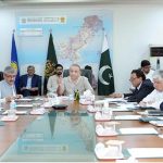 Federal Minister for Communications Abdul Aleem Khan presiding over a meeting regarding Axle Load Control Regime at the Ministry of Communications