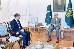 Ambassador of Republic of Kazakhstan to Pakistan Yerzhan Kistafin called on Prime Minister Muhammad Shehbaz Sharif