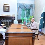 Federal Minister for Religious Affairs and Interfaith Harmony Sardar Muhammad Yousaf calls on Prime Minister Muhammad Shehbaz Sharif