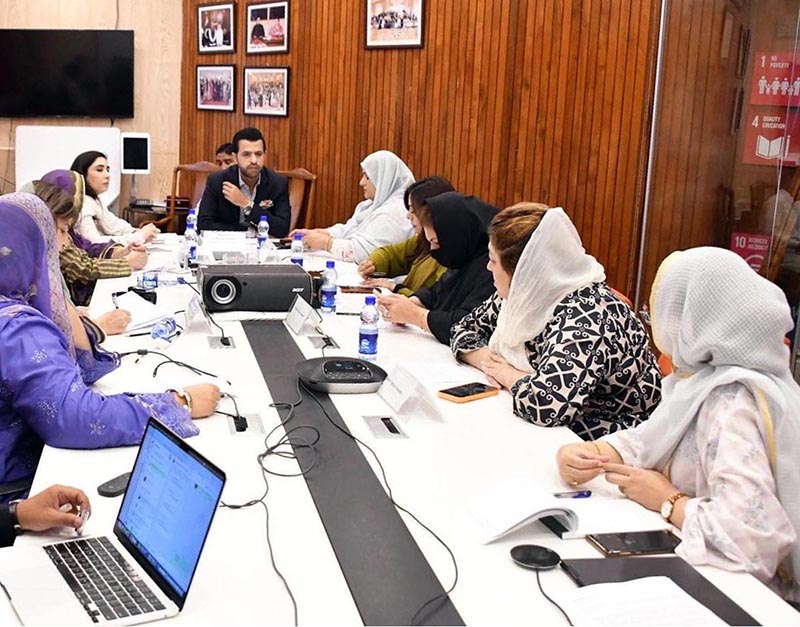 Barrister Danyal Chaudhry chairs the Parliamentary Caucus on Child Rights (PCCR) Advisory Council meeting in Islamabad, demanding transparent inquiry into the PIMS nursery tragedy