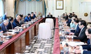 A delegation led by Minister of Energy of the Republic of Belarus H.E. Dzenis Maroz called on Prime Minister Muhammad Shehbaz Sharif