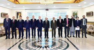 A delegation led by Minister of Energy of the Republic of Belarus H.E. Dzenis Maroz called on Prime Minister Muhammad Shehbaz Sharif