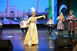 Distinguished Uzbek artists presenting a vibrant showcase of Uzbekistan’s rich musical traditions and cultural heritage, celebrating the enduring bonds of friendship, brotherhood and cultural cooperation between Pakistan and Uzbekistan during a special cultural concert, “Uzbekistan-Pakistan: Melodies of Friendship and Brotherhood,” hosted by the Embassy of the Republic of Uzbekistan in Pakistan to mark the 35th Anniversary of the Independence of Uzbekistan at PNCA