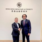 Minister of State and Chairman Pakistan Virtual Assets Regulatory Authority, Bilal Bin Saqib, meeting Arthur Yuen, Deputy Chief Executive of the Hong Kong Monetary Authority in Hong Kong