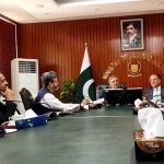 Federal Minister for Law, Justice and Human Rights Senator Azam Nazeer Tarar, alongside Federal Minister for Finance and Revenue, Senator Muhammad Aurangzeb, chairs a high-level meeting on the Real Estate Regulatory Authority (RERA)