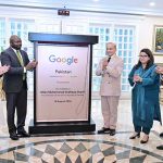 Prime Minister Muhammad Shehbaz Sharif inaugurates the office of Google Pakistan