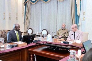 A delegation of Google calls on Prime Minister Muhammad Shehbaz Sharif