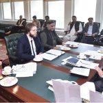 Federal Minister Rana Tanveer Hussain meets Russian representative Nikita Buzanov to discuss agricultural cooperation